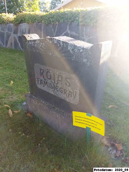 Grave number: 1 Ö 20   190