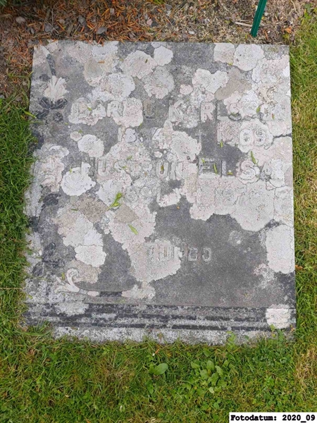 Grave number: 1 N UL   190