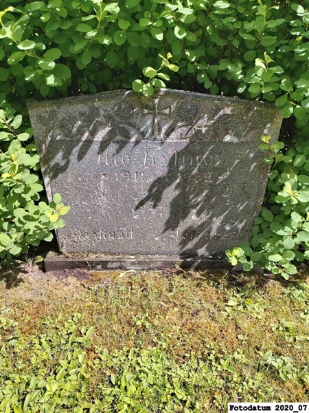 Grave number: 1 H R    92