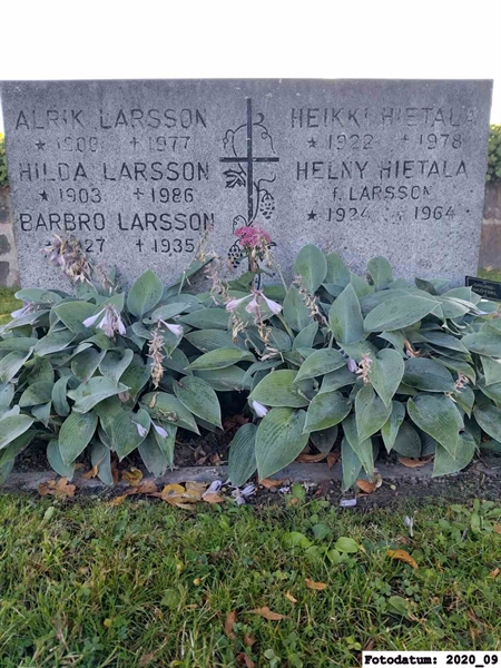 Grave number: 1 Ö 20   138