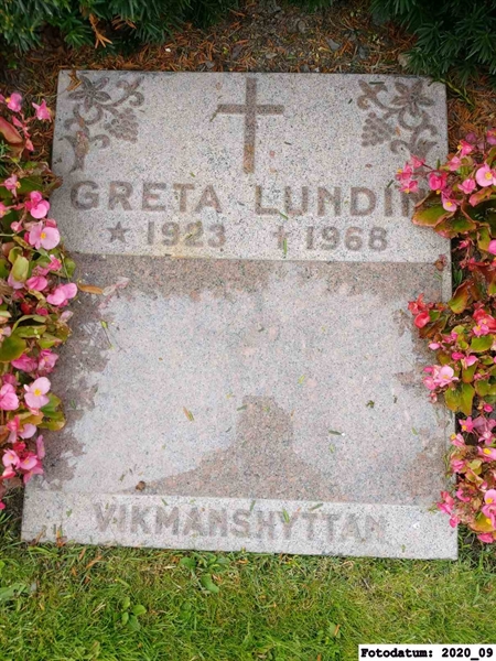 Grave number: 1 N UL   173