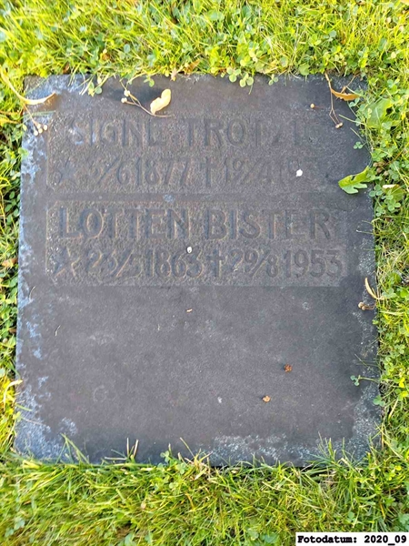 Grave number: 1 Ö 7    71