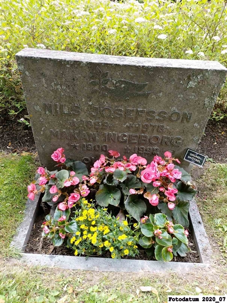 Grave number: 1 H M   101