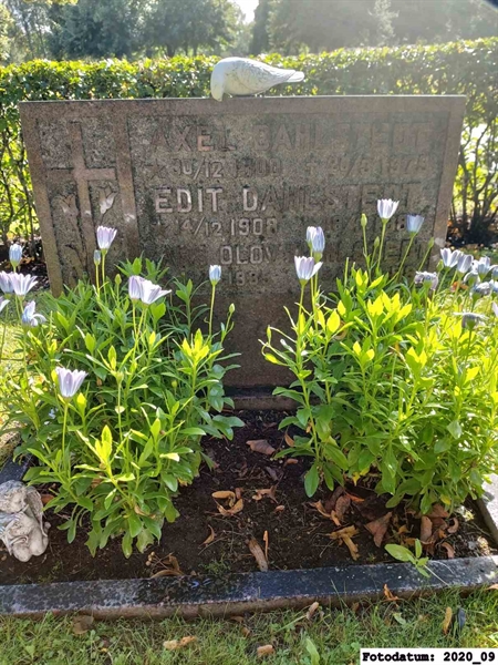 Grave number: 1 Ö 2    40B