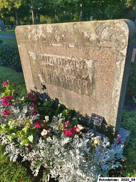 Grave number: 1 Ö 19    25