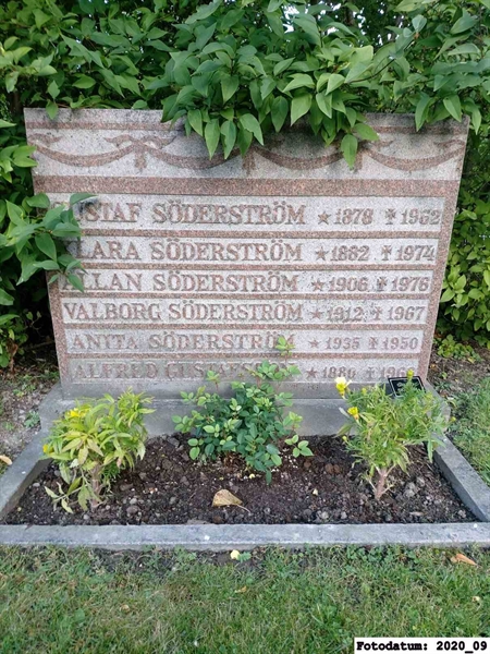 Grave number: 1 Ö 22     4