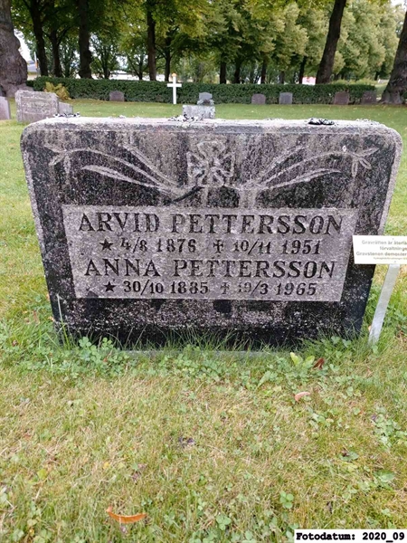 Grave number: 1 Ö 36    27