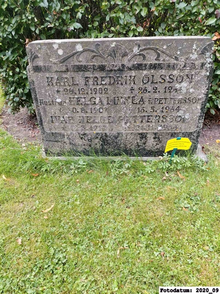 Grave number: 1 Ö 36     4