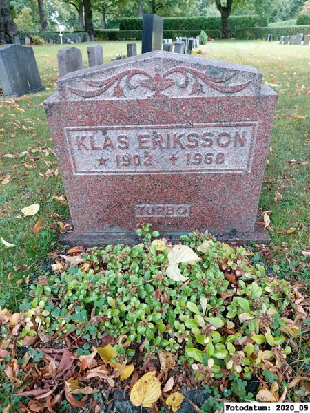 Grave number: 1 Ö 39   197