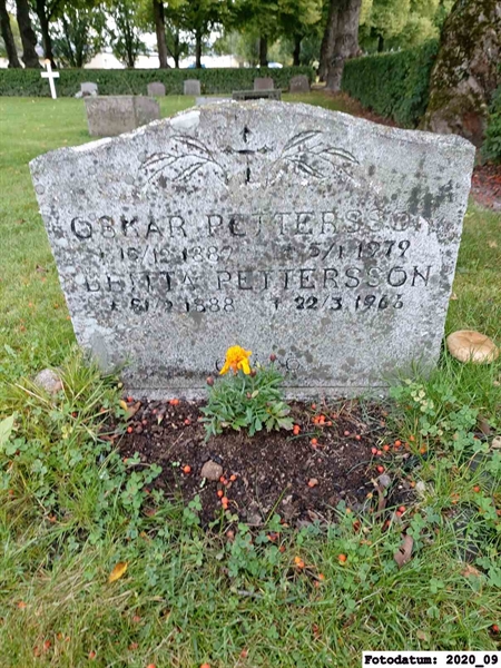 Grave number: 1 Ö 36   158V