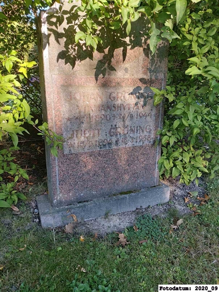 Grave number: 1 Ö 23    27