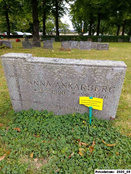 Grave number: 1 Ö 36    36