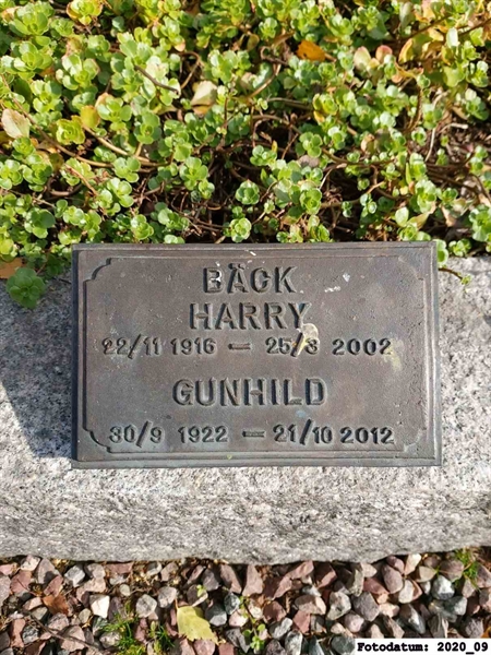 Grave number: 1 AG H    85