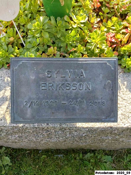 Grave number: 1 AG Y   288