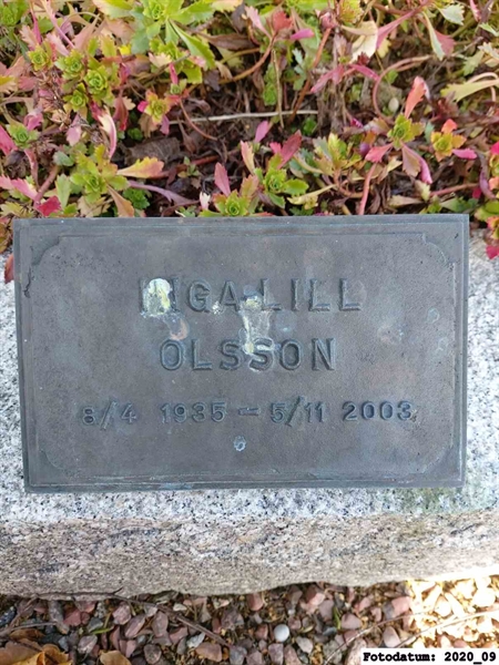 Grave number: 1 AG M   136