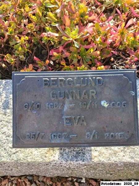 Grave number: 1 AG Q   190