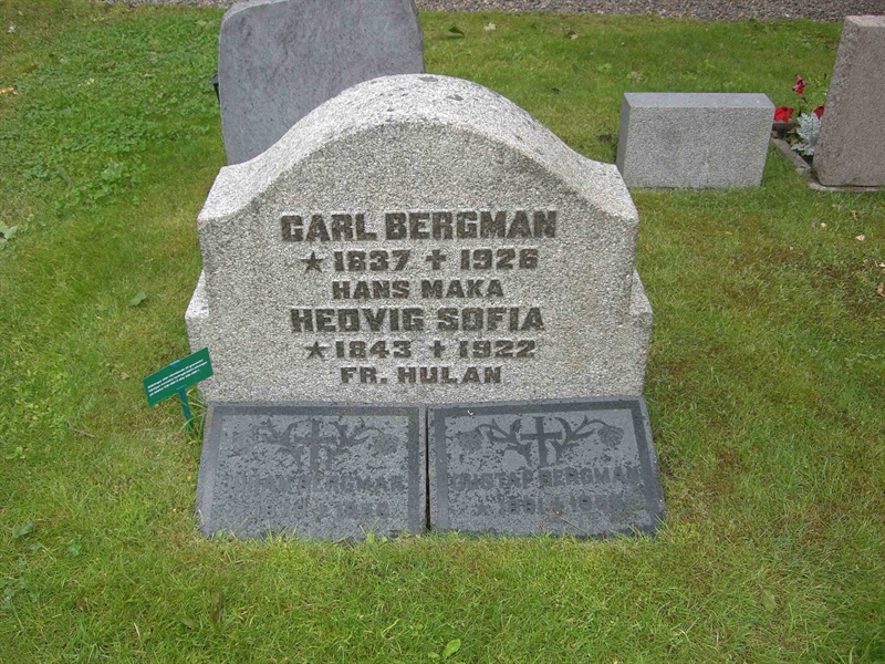 Grave number: BG 8   35, 36