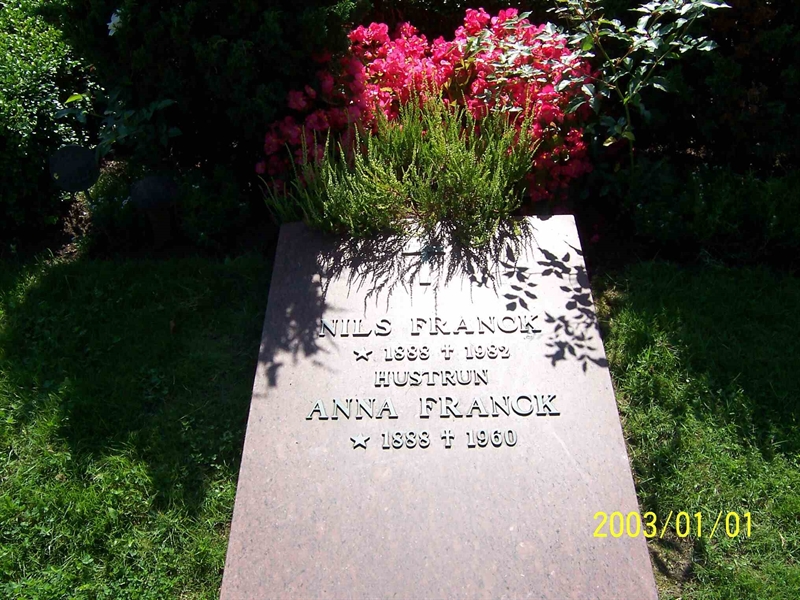 Grave number: 1 3 1C     1, 2