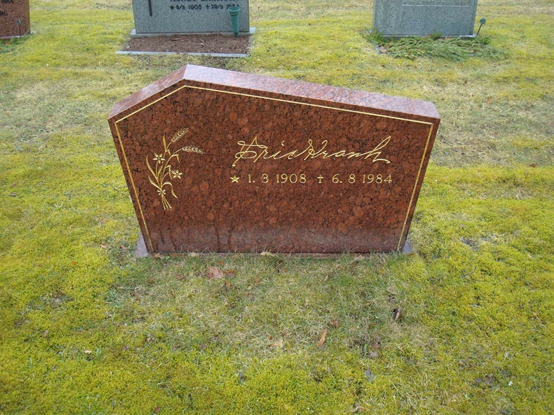 Grave number: BR D   451