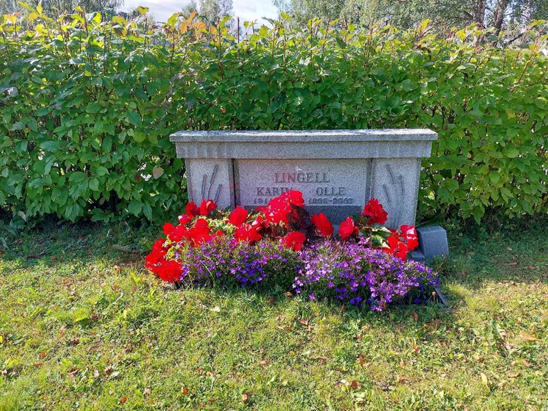 Grave number: K J   173, 174