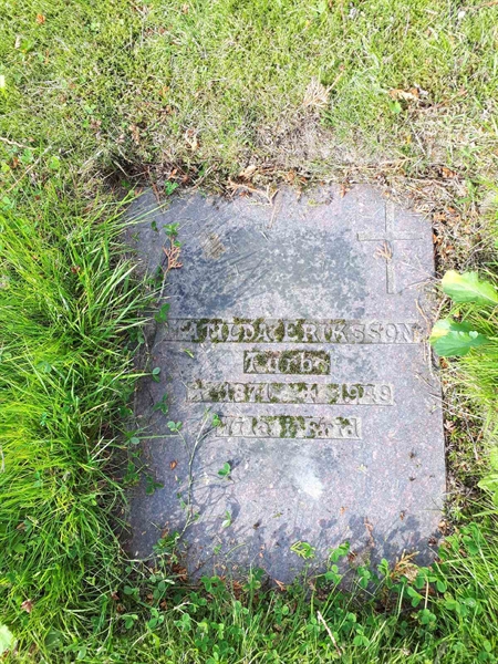 Gravnummer: NK A A   237