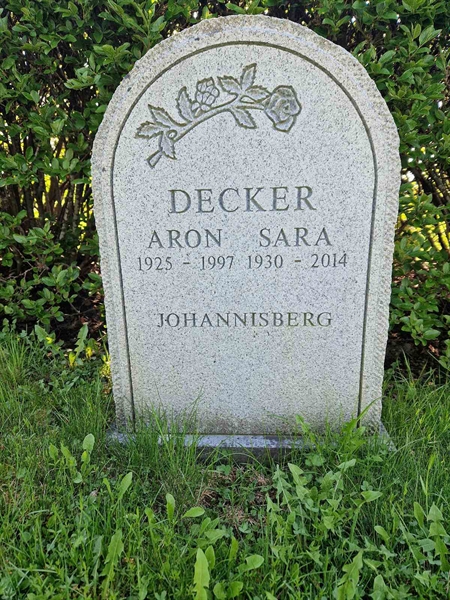 Grave number: 501 23 4643-4644