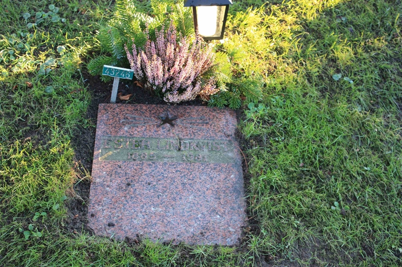 Grave number: Ö U10    46