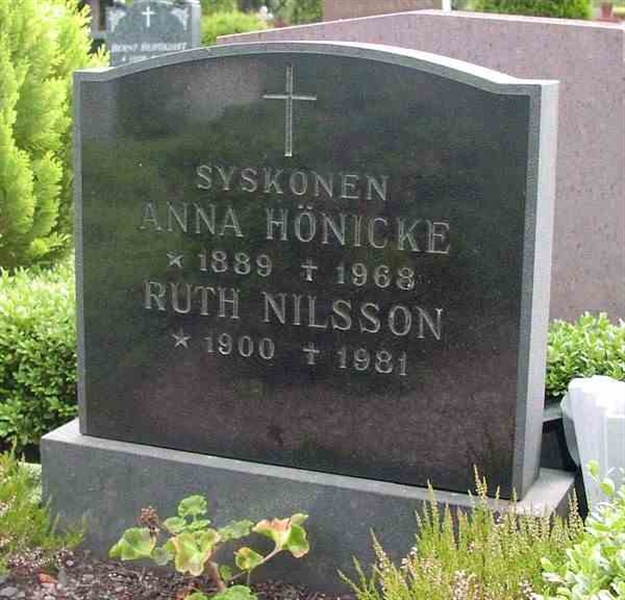 Grave number: BK A   263
