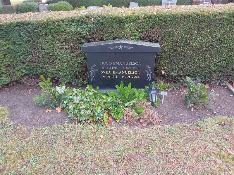 Grave number: FE D    22, 23