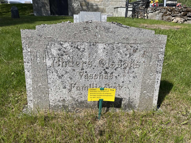 Grave number: KA C   543A