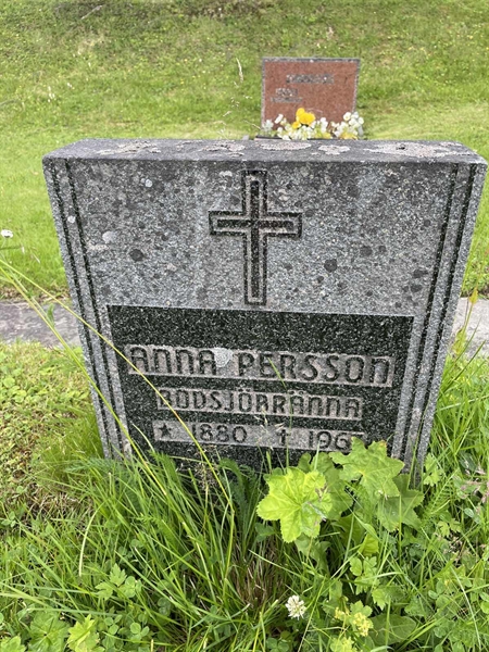 Grave number: DU Ö   109