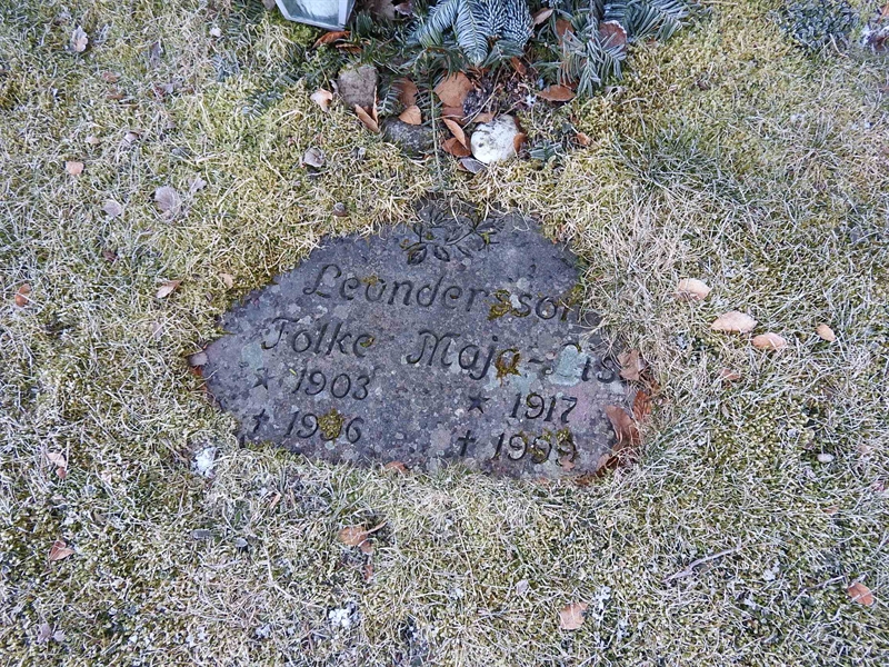 Gravnummer: BK A     8