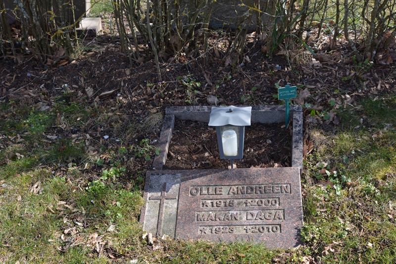 Grave number: B1 5    20