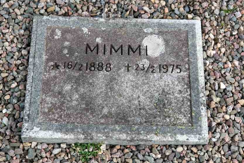 Grave number: F V B   283-284