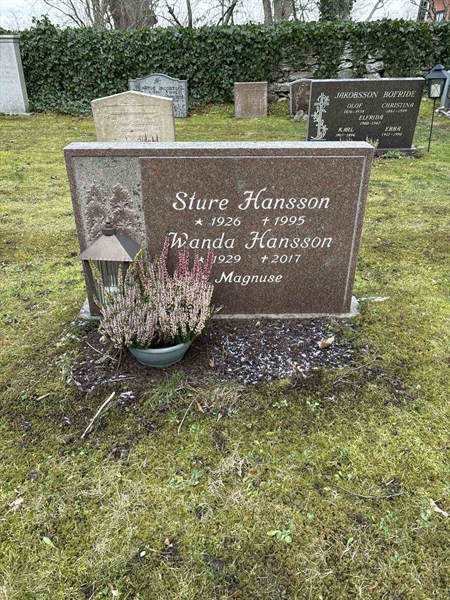 Gravnummer: LE   174, 175