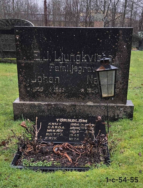 Gravnummer: 1 C    54-55