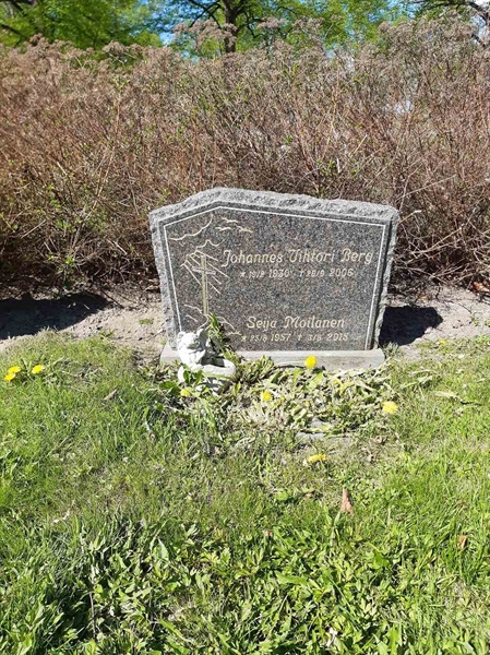 Grave number: 1 M S    64